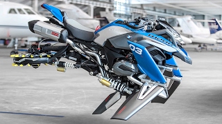 BMW Flying Motorcycle Concept  Hover Bike l Lego Bike [upl. by Rieger]