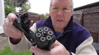 New Webley 6quot Service 22 cal Revolver 10 Yards 125 amp 15 Metre Shooting Review 27102021 [upl. by Dre409]