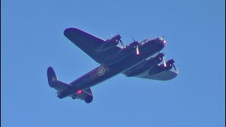 Avro Lancaster Circles Niagara Falls [upl. by Avuha876]