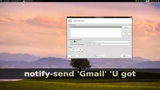 Mail Watch  Mailbox Checking Plugin  Linux XFCE [upl. by Llerud]