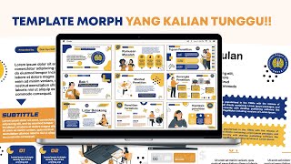 New Premium Powerpoint Template Morph Sidang Skripsi by Ree Studies [upl. by Hittel957]