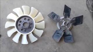 5 to 12 Blade Jeep Fan Swap Upgrade for Grand Cherokee [upl. by Anidualc65]