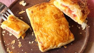 Empanadas de hoja relleno queso jamon [upl. by Lyford116]