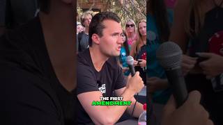 CHARLIE KIRK Shocked By JEWISH ATHEIST America Is BETTER WITHOUT RELIGION shorts short trending [upl. by Arodal79]