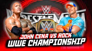 WWE  John Cena vs The Rock  WWE Championship Match At WrestleMania 31 [upl. by Azarria652]