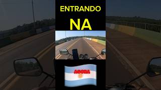 Chegando na argentina viagem de moto Titan 125 shorts [upl. by Aes]