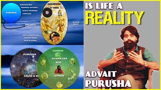 Is This World Real or an Illusion What is Purusha Prakriti Advaita Vedanta [upl. by Arelus]