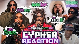 2024 XXL Freshman Cypher Pt2 Mexican OT Scarlip Skilla Baby Cash Cobain amp Lay Bankz REACTION [upl. by Humfrey]