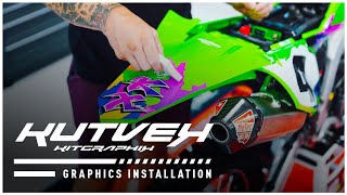 How to install a graphic kit  Kutvek Amerika [upl. by Adnylam103]