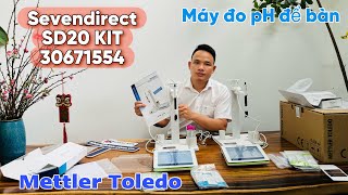 Máy đo pH để bàn Sevendirect SD20 KIT 30671554 Mettler Toledo [upl. by Flyn]