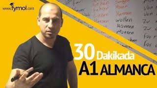 30 Dakikada A1 Almanca öğreniyorum Dünyanın En Hızlı Öğreten Öğretmeni Online Deutsch Lernen [upl. by Aietal]