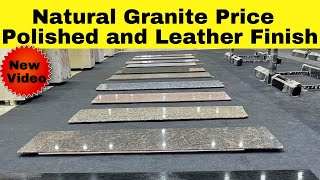 नेचुरल ग्रेनाइट रेट नवंबर 2024 Granite for flooring wall kitchen countertops stairs granite [upl. by Adnovad]