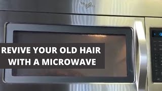 How To Revamp Your Old Wigs  Microwave Method [upl. by Ojybbob657]