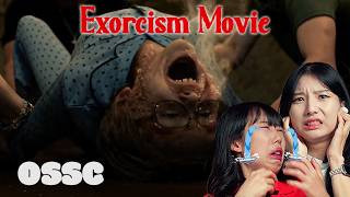 Korean Girls React To Exorcism Horror Films In The US And Korea  𝙊𝙎𝙎𝘾 [upl. by Langill]