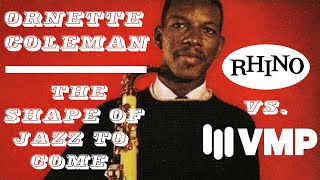 Ornette Coleman Shape Of Jazz To Come RHINO vs VMP review jazzvinyl [upl. by Annaeed]