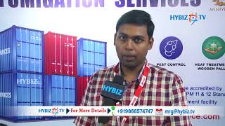 Fumigation Services Pest Control  AgriTech India 2018 [upl. by Aihsoek]