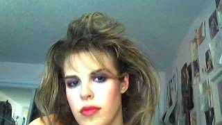 80s Makeup Tutorial [upl. by Wynn]