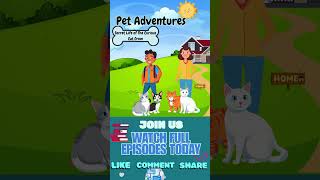 Bedtime Stories with The Curious Cat Crew – Teaser E4 aglamorouspawlife cat storytime petcare [upl. by Anilam544]