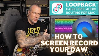 How To Screen Record amp Capture Only The Output Of Your DAW The Simple Way [upl. by Solis545]