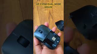 HP Z3700 Dual mode mouse Bluetooth and wireless unboxing and closeup view hp mouse bluetooth [upl. by Madai]