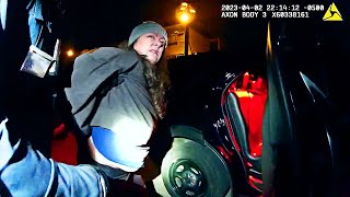 Police Surprise Woman at Her Doorstep After Spam Calling 911 [upl. by Soloma]