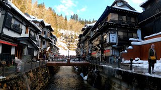 Ginzan Onsen Ryokan Yamagata Prefecture [upl. by Dinse879]