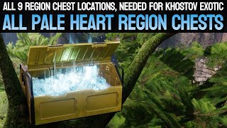 All Pale Heart Region Chests Guide  Destiny 2 [upl. by Tnirb71]