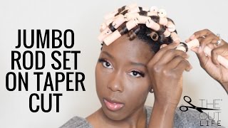 Jumbo Rod Set On Tapered Cut Howto tutorial [upl. by Archibold]