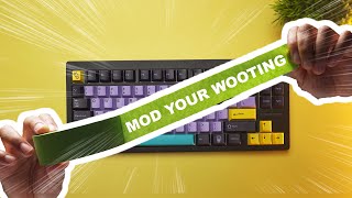 How to Mod Your Wooting 80HE Improve the Sound and Feel [upl. by Ative]