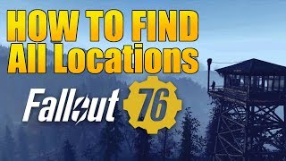 FALLOUT 76  All 13 Lookout Towers  How To Find All Main Locations [upl. by Berman630]