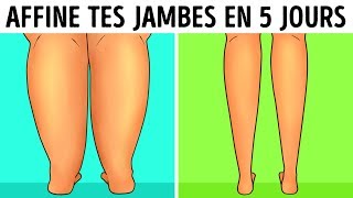 Un Entraînement de 6 Minutes Par Jour Pour Affiner tes Jambes en 5 Jours [upl. by Leirbma73]