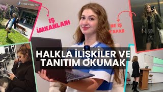 NE OKUDUM  halkla ilişkiler ve tanıtım ne iş yapar iletişim okumak marmara üniversitesi [upl. by Guss]