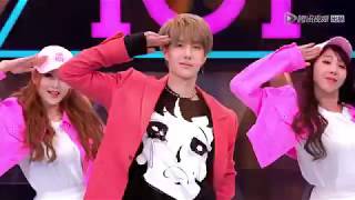 180416 PRODUCE 101 Theme Song  Dance Mentor Wang Yibo Ver [upl. by Kuska556]