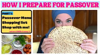 Passover Prep  How I Prepare For Passover On A Budget  Passover Menu Guide  Shopping List  TIPS [upl. by Mariele]