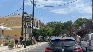 Argassi Zakynthos Island Greece  August 42024  Summer time  Road trip [upl. by Elbring]