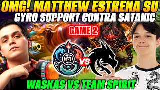 😲Team Waska vs Team Spirit Game 2😲MATTHEW vs SATANIC DREAMLEAGUE S24 [upl. by Phyl]