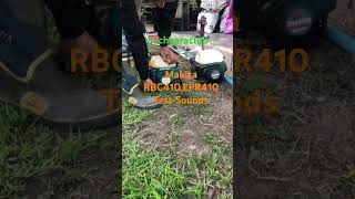 Makita RBC410EPR410 test sounds [upl. by Itisahc716]