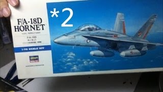 畢地教學Hasegawa FA18D tutorial PART2 [upl. by Crescen]