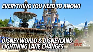 Disney Parks Lightning Lane Updates What You Need to Know [upl. by Ire]