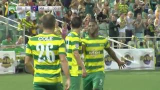 Highlights Rowdies vs Miami FC  2016 Fall Season  October 1 [upl. by Gnilrets]