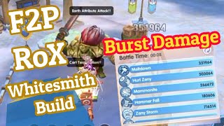 My F2P RoX Whitesmith Build [upl. by Ayiotal]