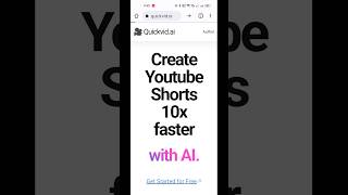 text to video within seconds 😳😱 quickvidai website [upl. by Ledniahs]