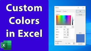 Excel Color Matching Made Easy  Excel Quickie 102 [upl. by Enneirb]