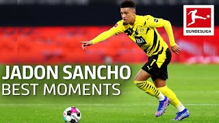 Jadon Sancho  Best Moments Goals Skills amp More [upl. by Atikahc]