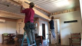 DIY shipping container home build ep17 [upl. by Sirromed]