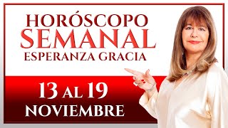 HORÓSCOPO DEL 13 AL 19 DE NOVIEMBRE 2021  ESPERANZA GRACIA [upl. by Imerej]