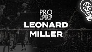 Leonard Miller Interview  2022 Nike Hoop Summit  040522 [upl. by Lorin]