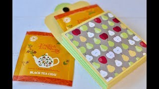 Tutorial Teebeutelbuch mit Stampin Up basteln [upl. by Justin553]