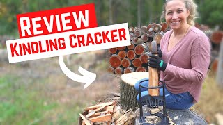 Kindling Cracker Firewood Splitter  testing amp reviewing Amazons 100 splitter [upl. by Etteniotna988]