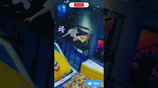 😱48 Trampolinesfunny 🙀 MRespect19 shorts funny trending viralshorts youtube youtubeshorts [upl. by Hirasuna]